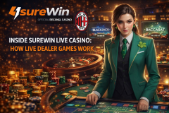 Inside SureWin Live Casino: How Live Dealer Games Work