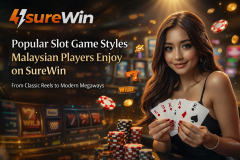 Popular Slot Game Styles Malaysian Players Enjoy on SureWin